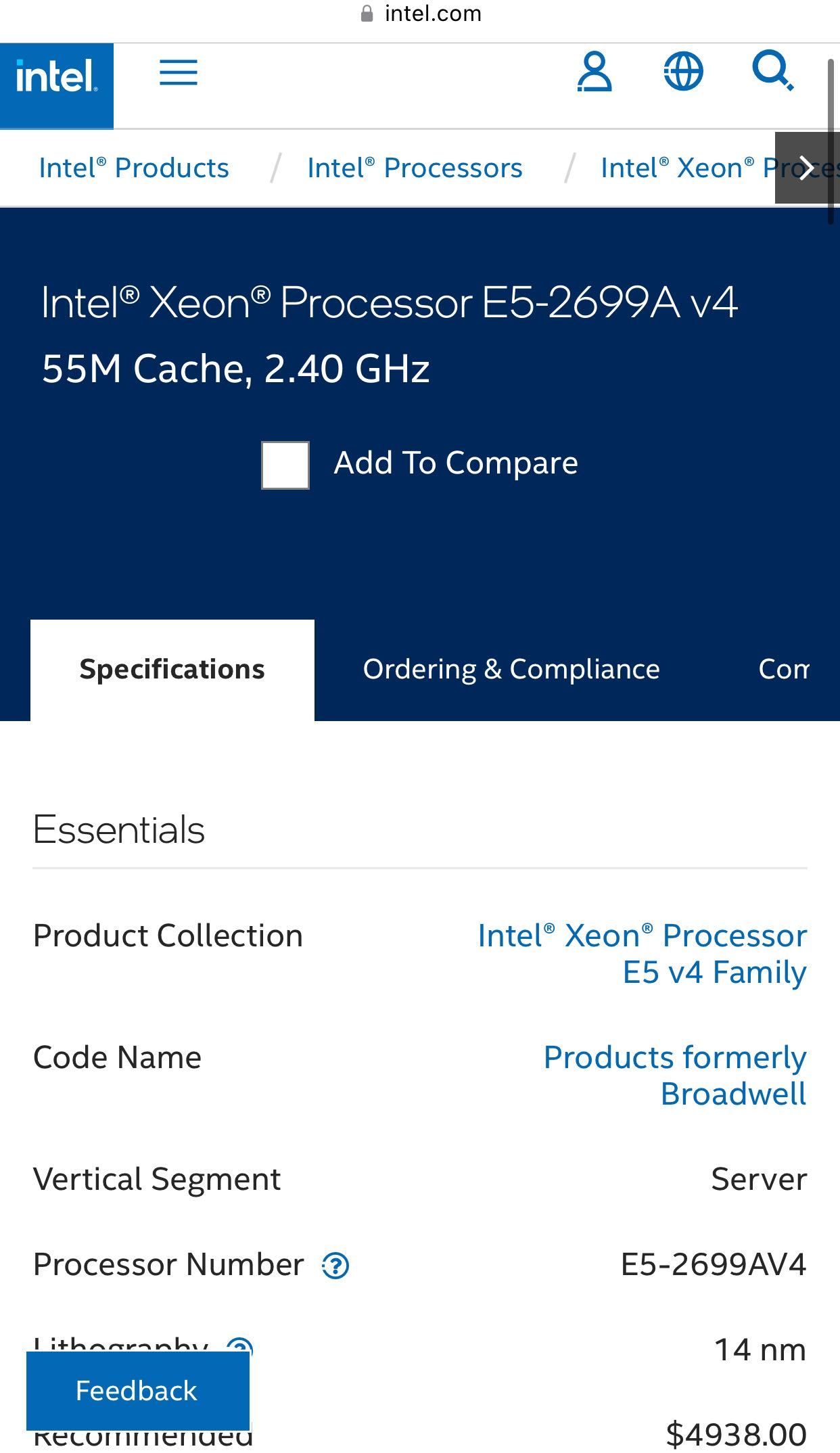 Dell Precision T7810 2x 2699A v4