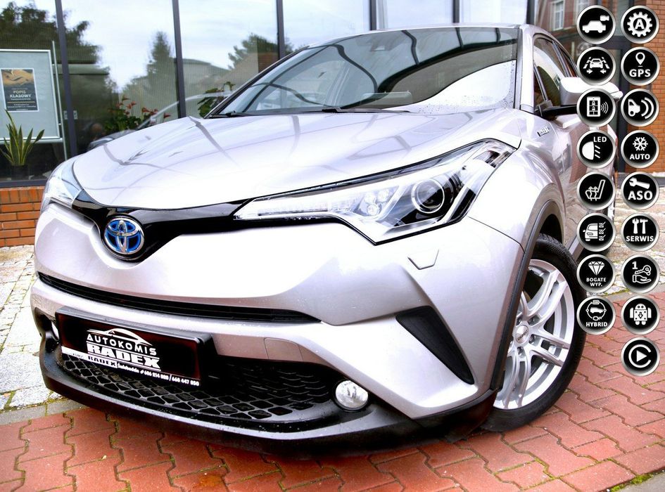 Toyota C-HR FuLL Led|As.Pasa|Navi|Kamera|Radar|2xParktronic| Serwis|GWARANCJA|