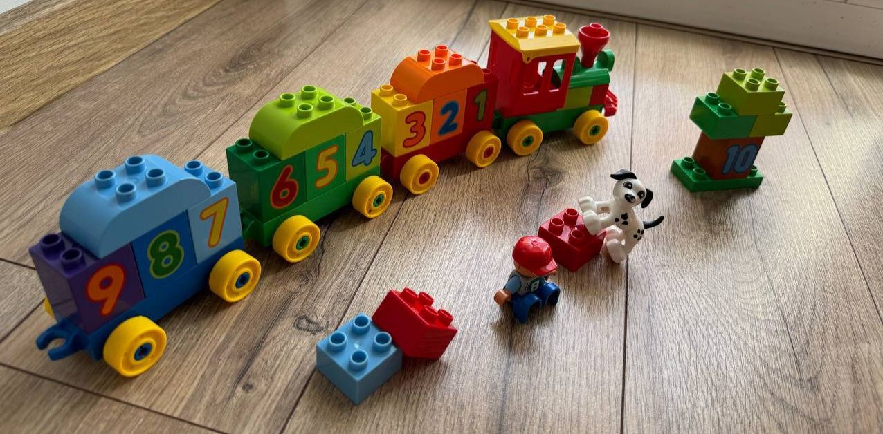 LEGO Duplo pociąg z cyferkami 10558