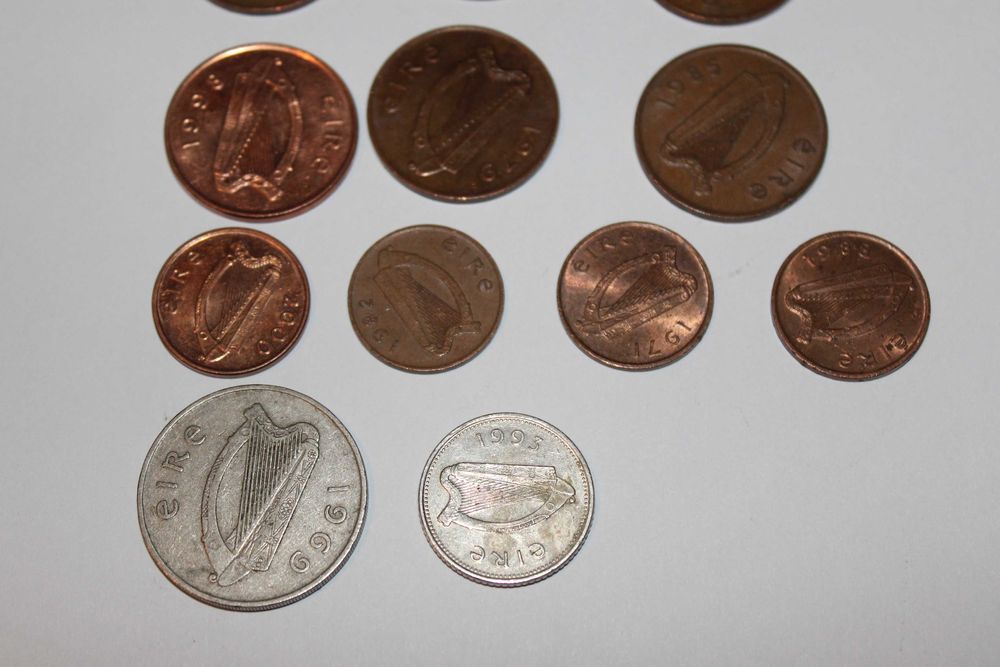 Monety obiegowe Irlandia
