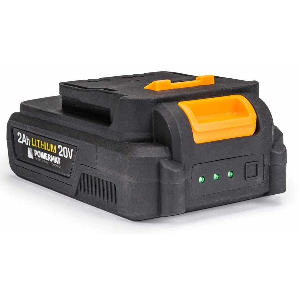 POWERMAT Klucz Udarowy 20v Akumulatorowy 2ah Do Kół 1/2' PM0681