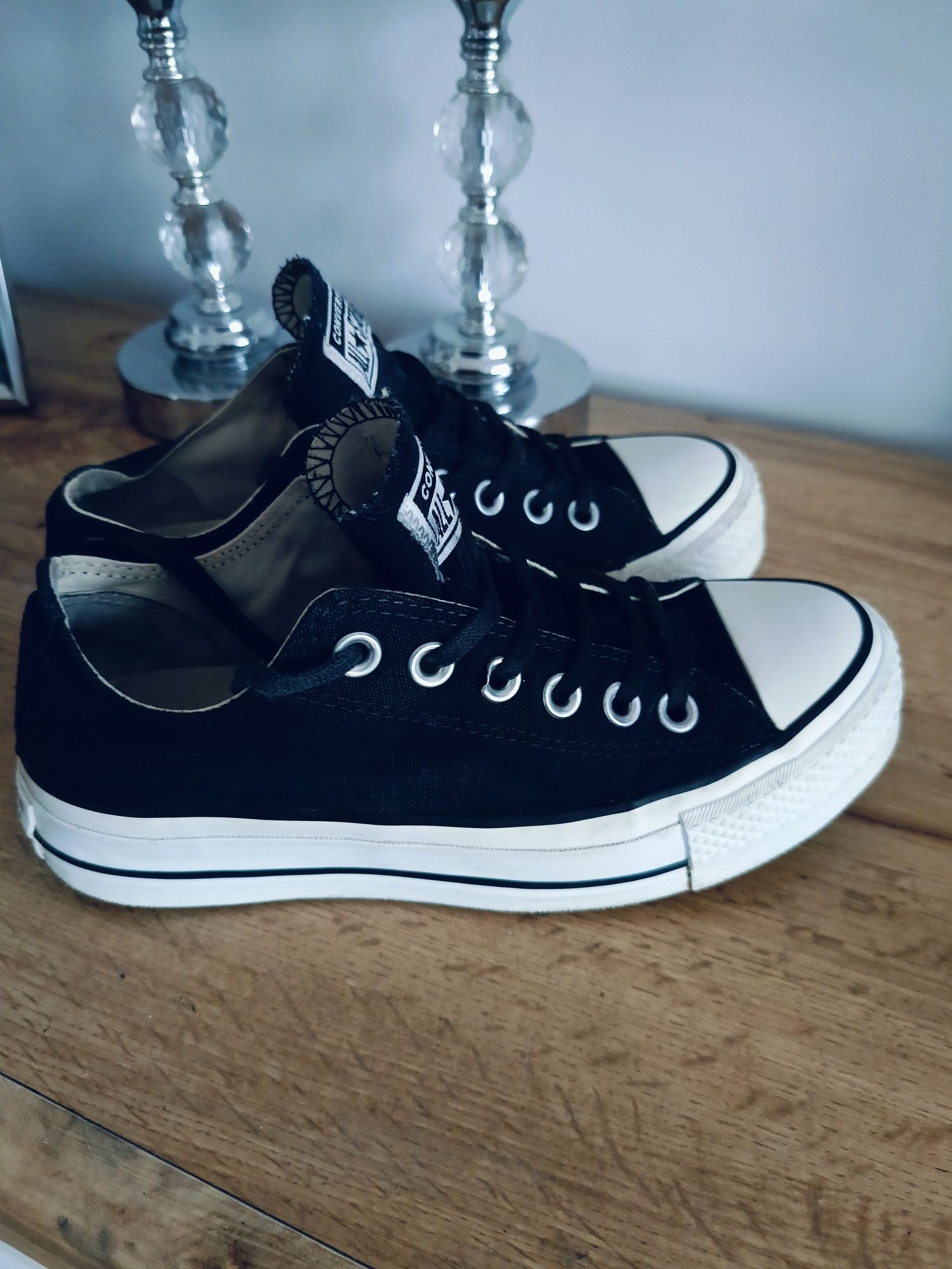 Trampki all Star Converse 36,5 czarne platforma