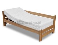 ALORA 120x200 łóżko z regulowanym stelażem każdy wymiar +150kg