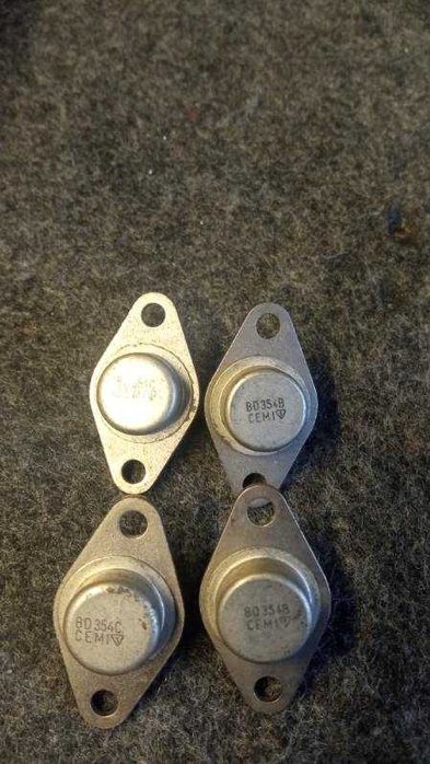 Tranzystory 2N3055, AC180-181, AC121 i wiele innych