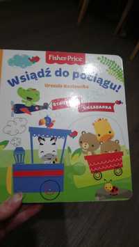 Książeczka Fisher price z puzzlami