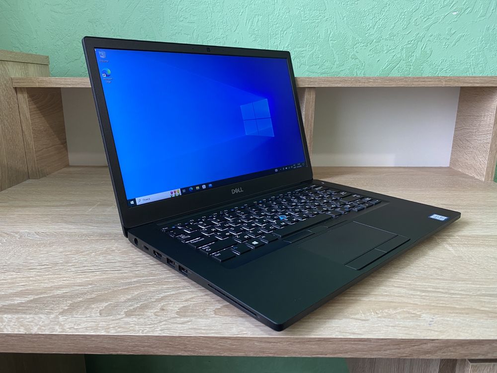 Сенсорний тонкий ноутбук Dell 7490 i7-8650u /DDR4/ SSD m.2/ FullHD IPS