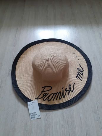 Nowy kapelusz plażowy H&M roz L