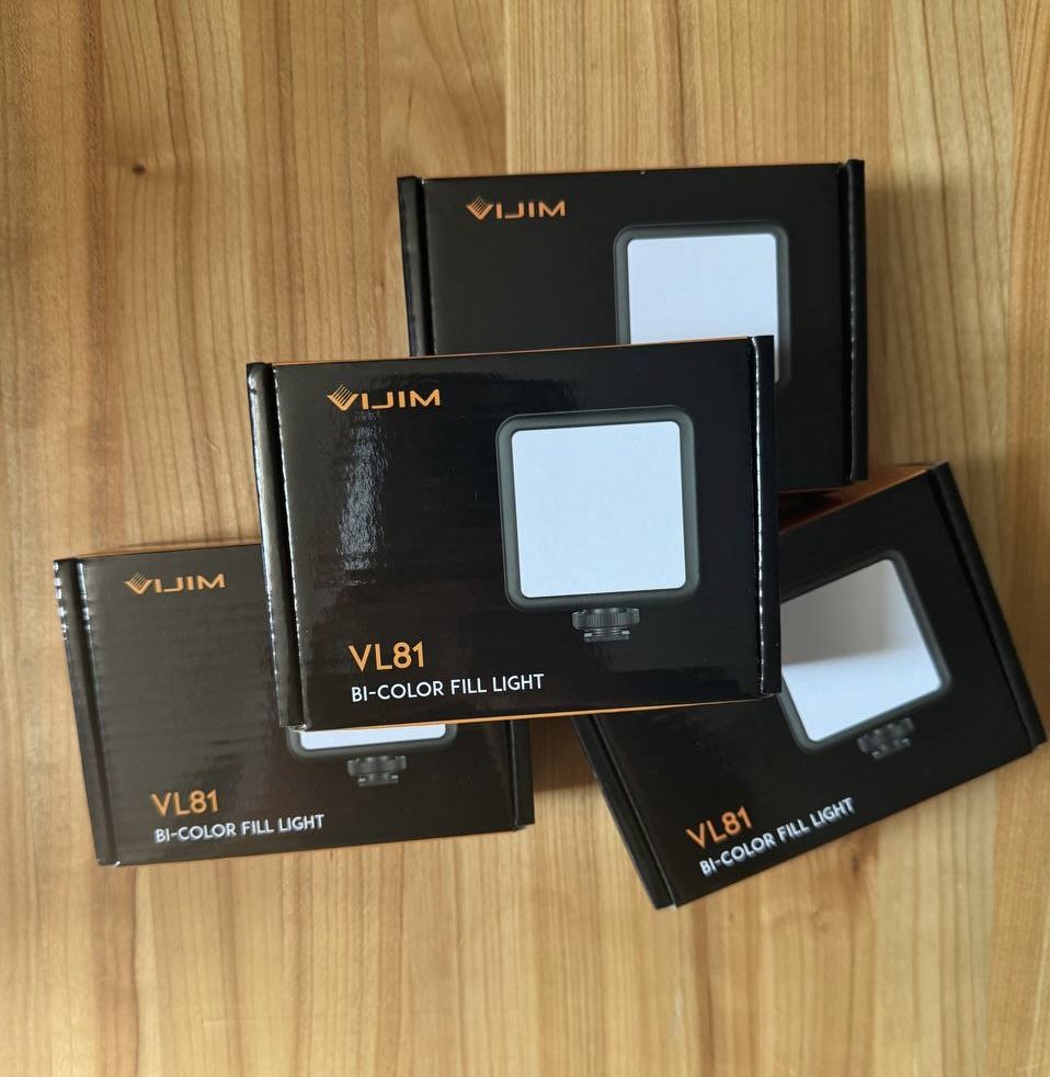 Накамерне світло Ulanzi VIJIM VL81 CRI 95+ 3000 мА 3200-5600k