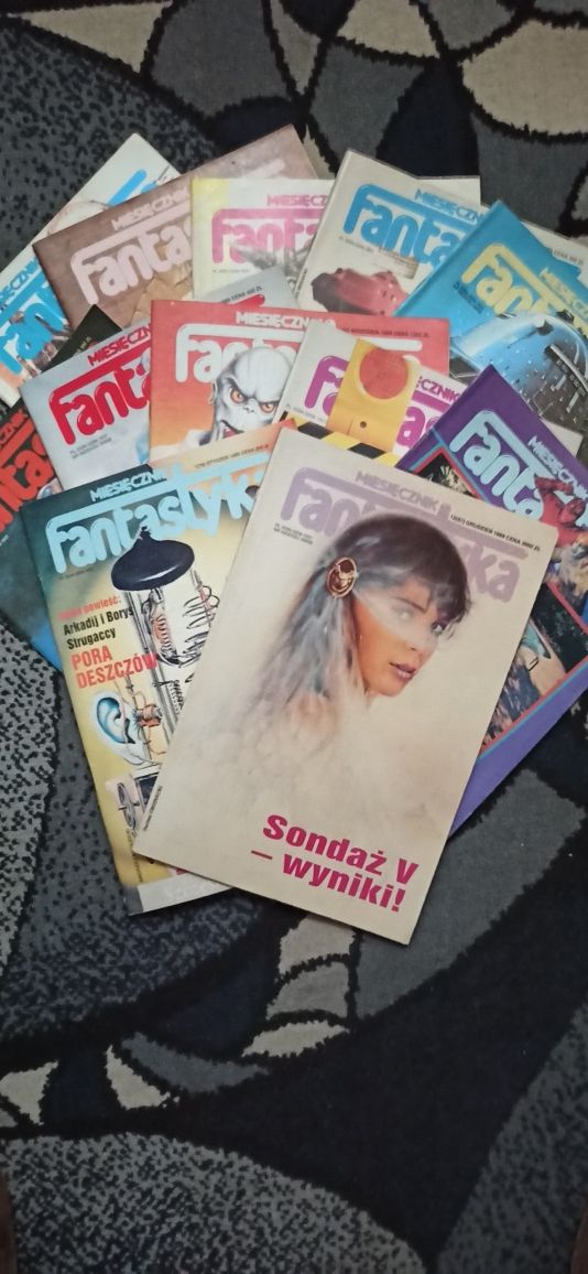 Miesięcznik Fantastyka - rocznik 1989.