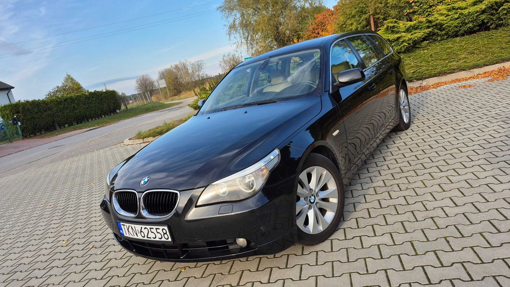 Ładne BMW E61*2006r*2.0 Diesel*Rozrząd z przodu*Alu 17*Prywatne*Warto*