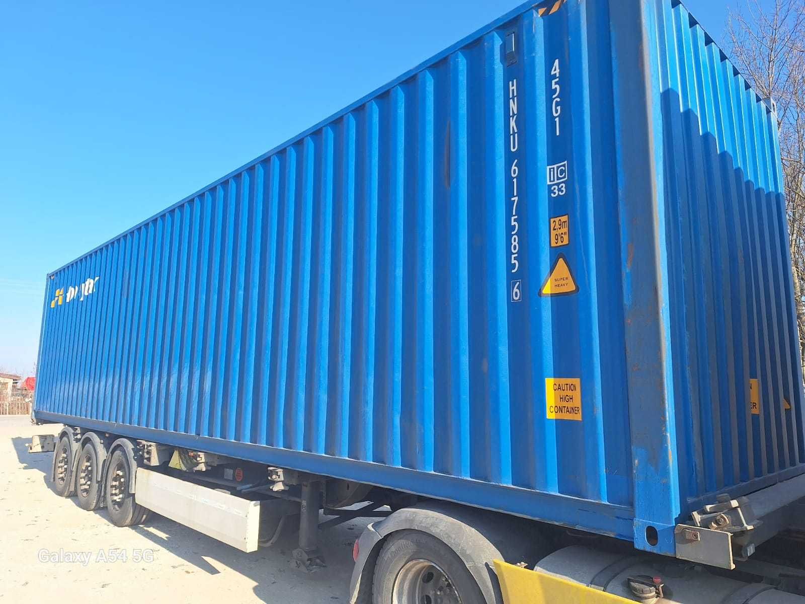 Kontener morski Białystok 12m, barak magazyn, 40 DV, transport HDS
