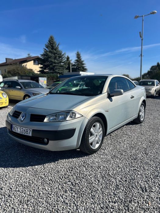 Renault Megane Cabrio 2003 rok 1.6 Benzyna