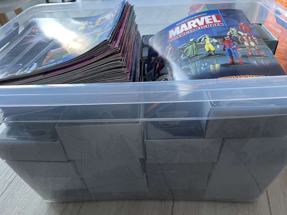 Pełna limitowana kolekcja ołowianych Figurek Marvela