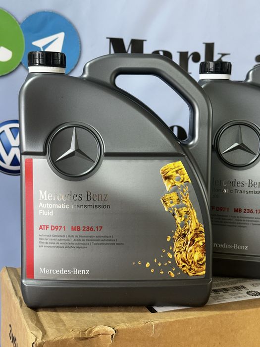 Масло олива в АКПП 236.17 Mercedes 9G tronik Sprinter w907 W910