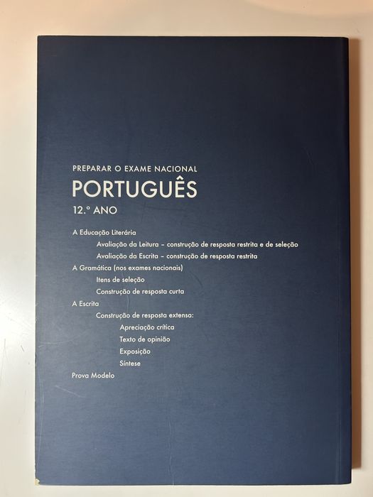 Livro preparação exame nacional português