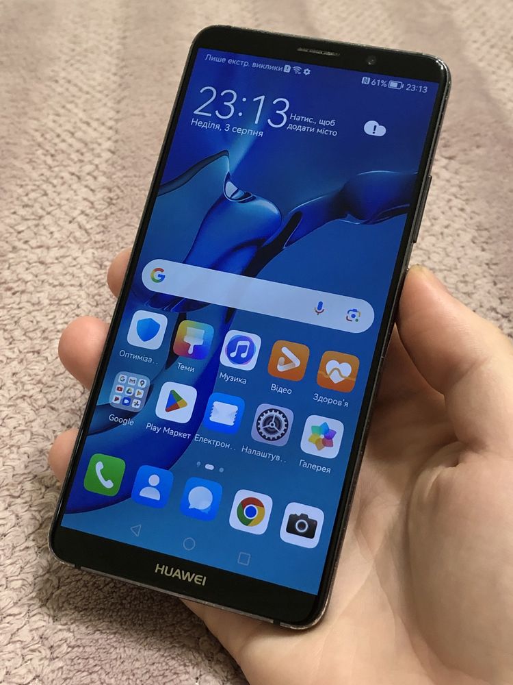 Телефон Huawei mate 10pro 6/128gb NFC
