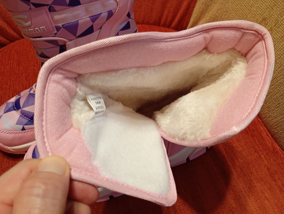 Kozaki śniegowce r. 36/37 NOWE