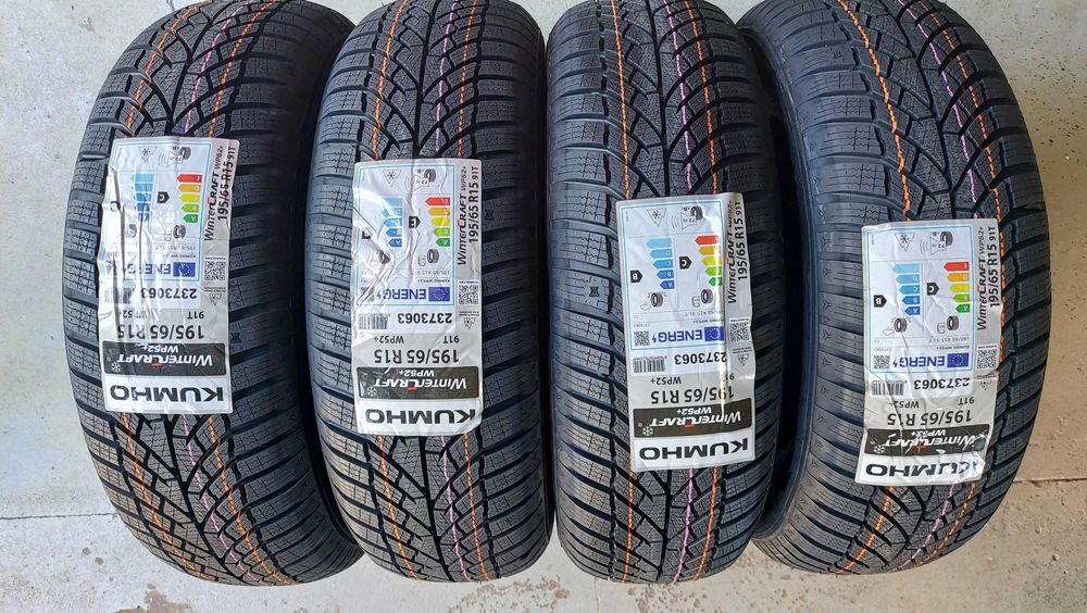 Opony 195/65/15 KUMHO zima 2025 NOWE