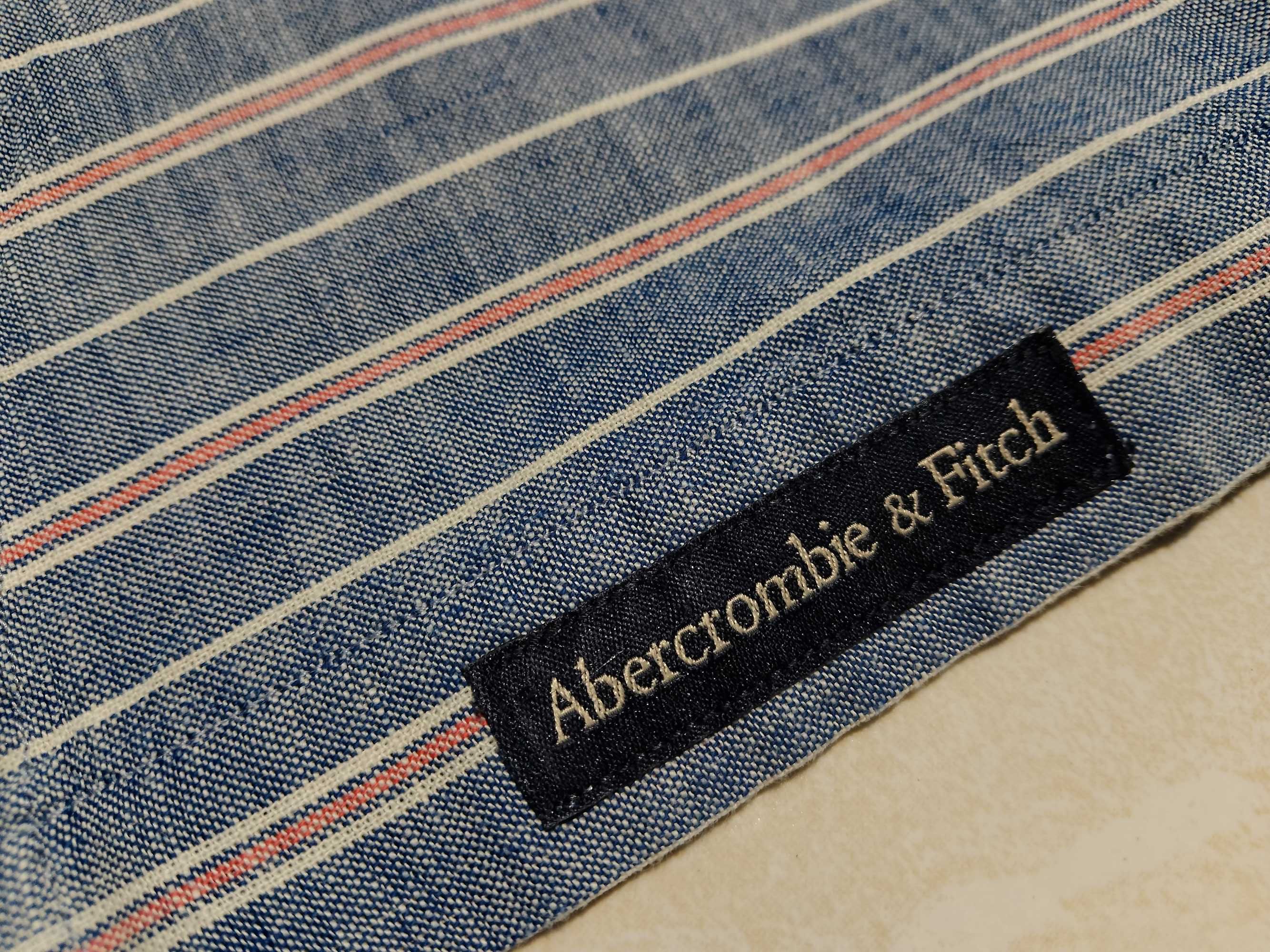 ABERCROMBIE & FITCH USA - NOWA! z LOGO Koszula Męska rozmiar M