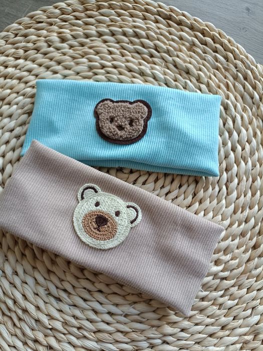 Jesienne opaski dla chłopca - różne wzory