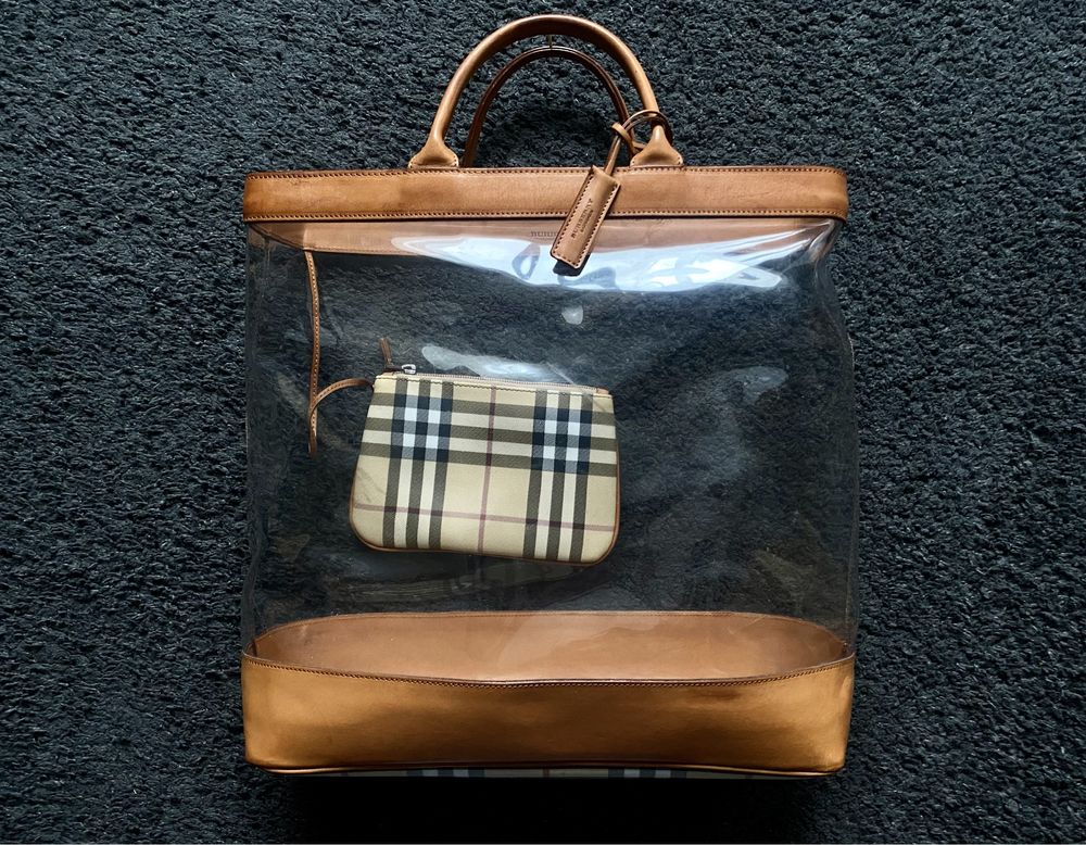 Сумка шоппер Burberry Vintage Shopper оригінал вінтаж