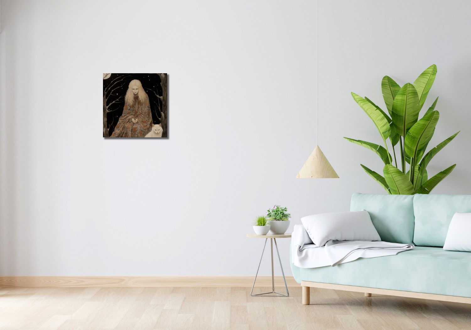 Obraz 40x40cm Stróżka Leśna