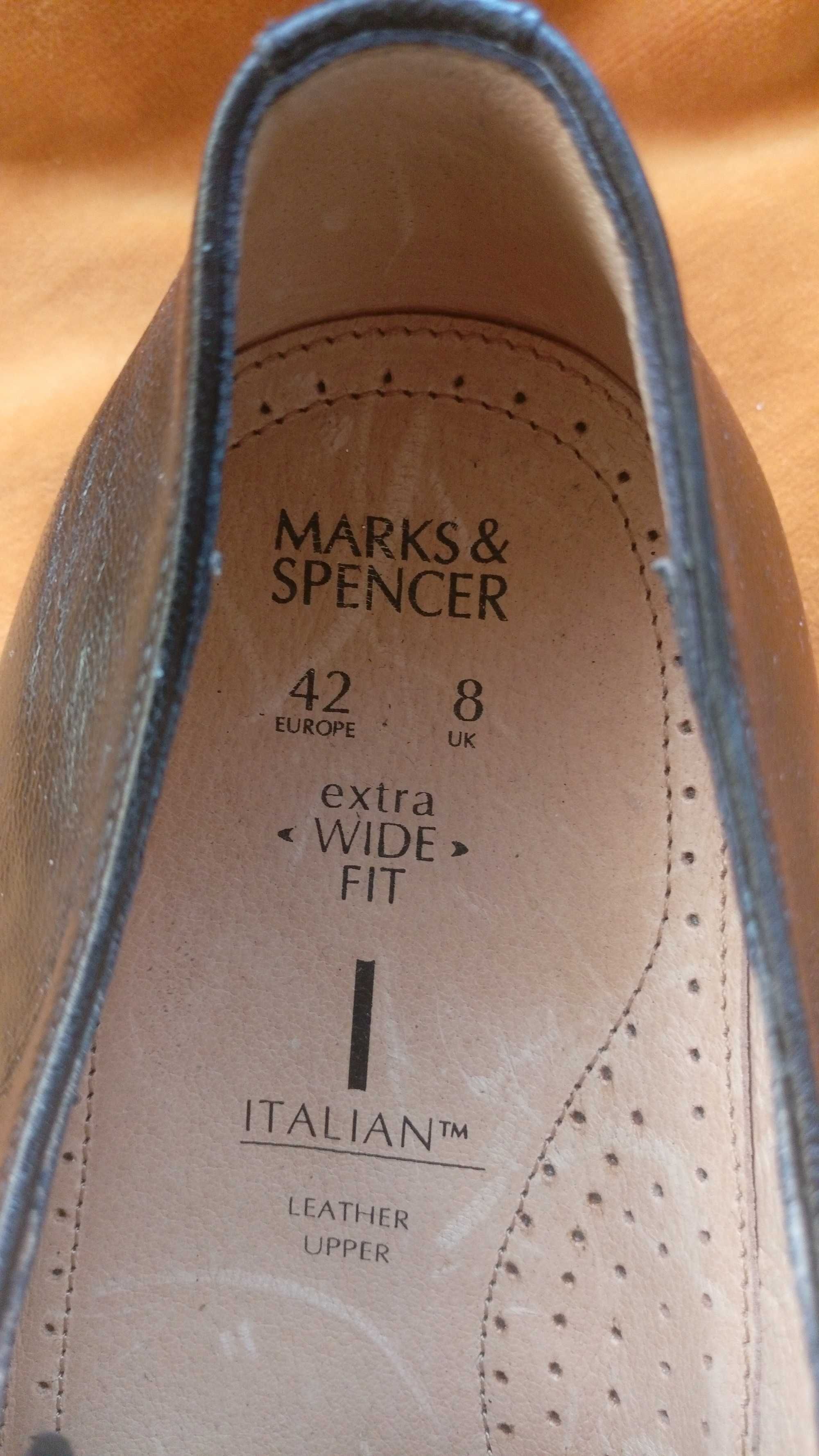 Туфли натуральная кожа италия