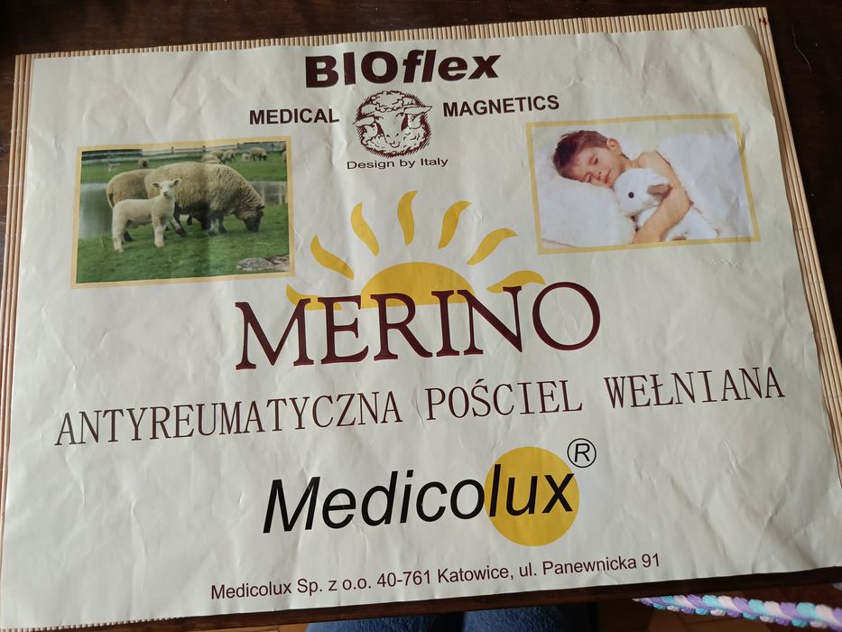 Antyreumatyczna pościel wełniana