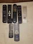 Piloty tv dvd zestaw
