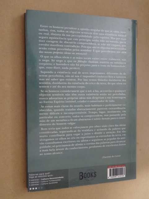 Tratado do Conhecimento Humano de George Berkeley - 1ª Edição