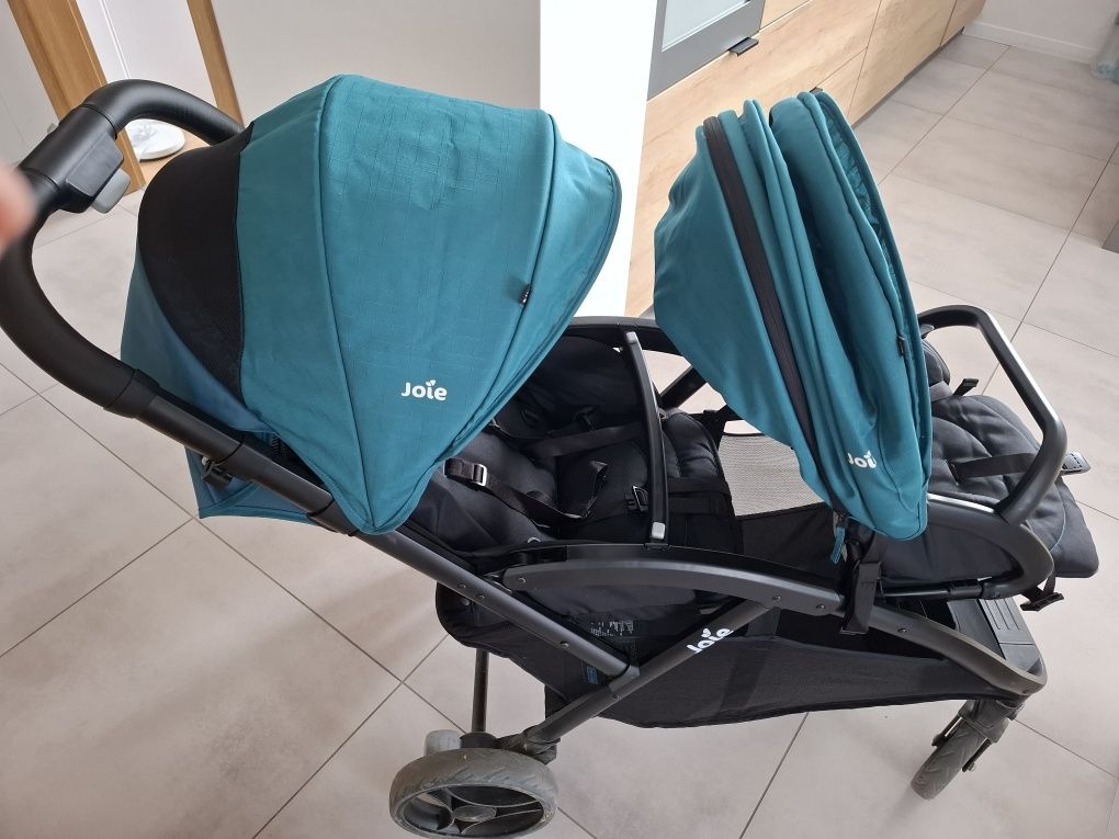 Wózek Joie Evalite Duo Spacerowy + gondola wkład