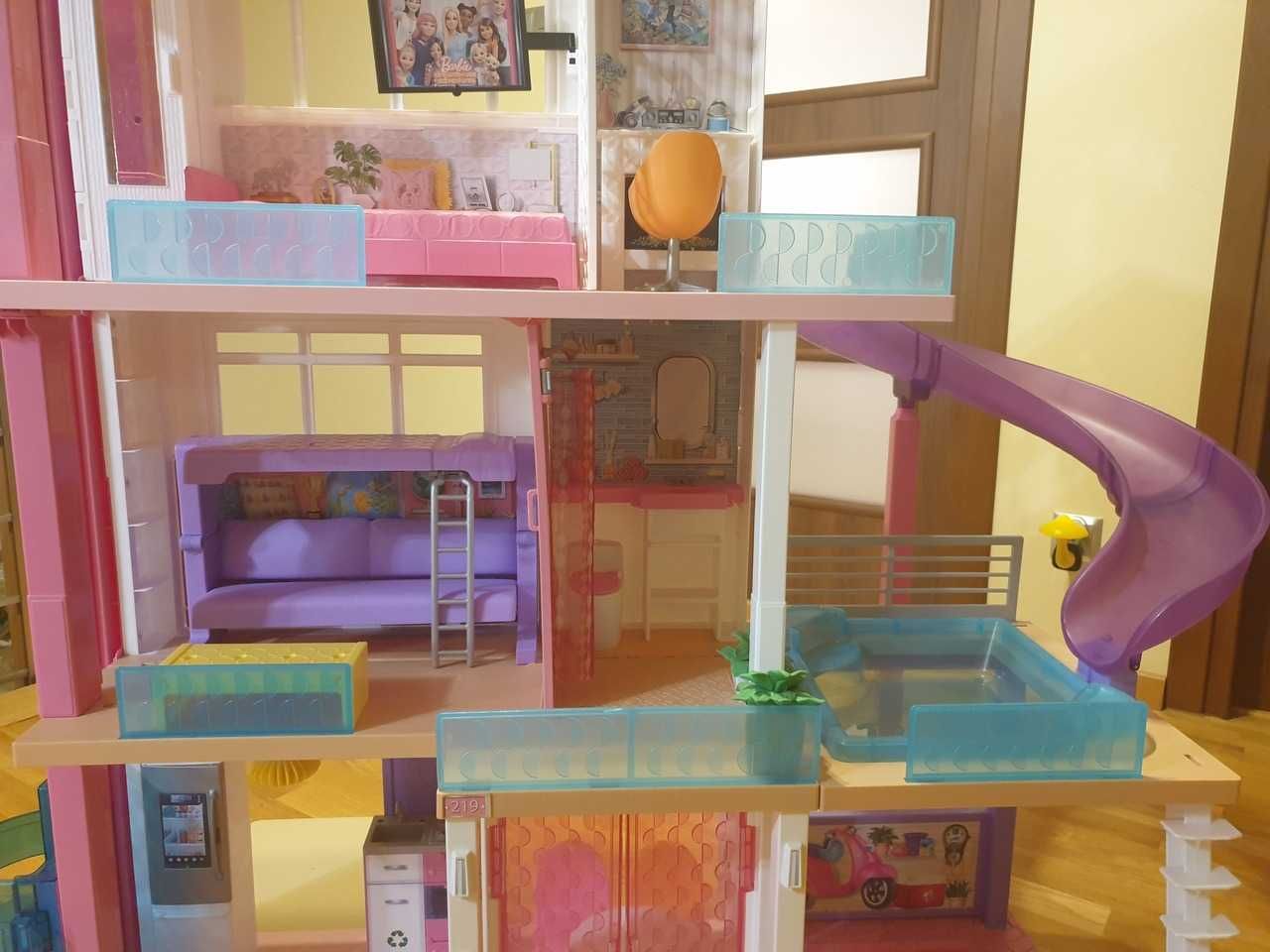 Domek dla lalek Barbie Dreamhouse - stan IDEALNY, jak NOWY