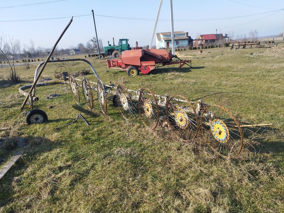 Продам граблі-ворошилки Сонечко