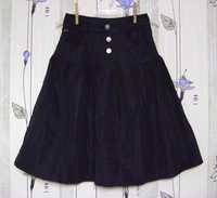 Новая черная юбка для девочки, школьная и не только