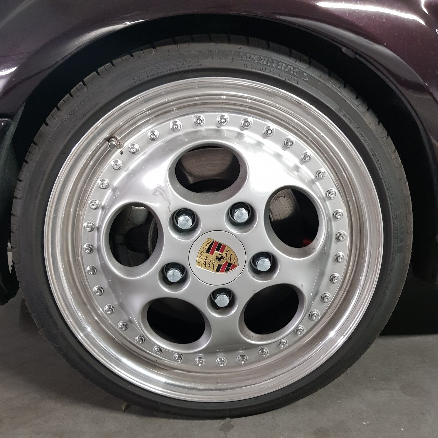 Koła alufelgi Porsche Teledial 17 Telefony 3TLG VW Custom 5x130 Bbs