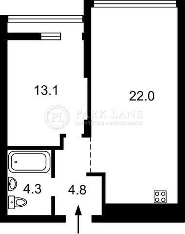 Продам 1-к Центр ЖК Юнит Хом ул.Гарета Джонса Дегтяревская
