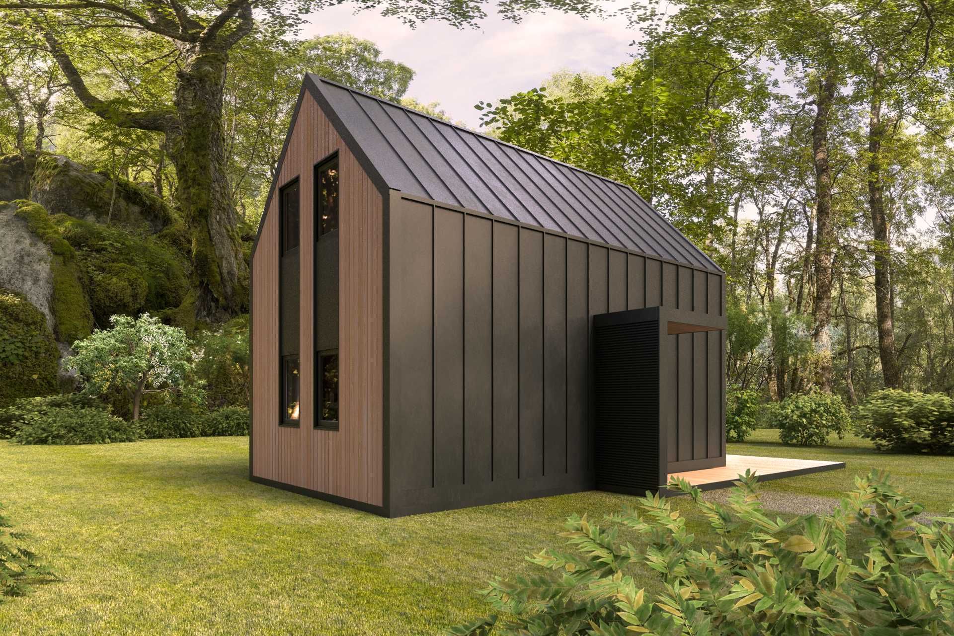 Domek modułowy 35m2 MJ353 stan deweloperski