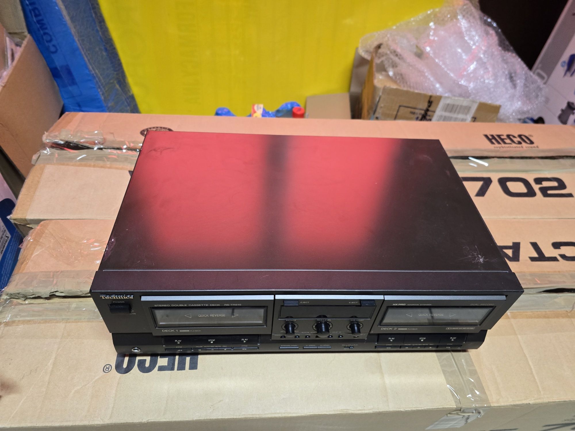 Magnetofon Deck kaseta Technics RS-TR515