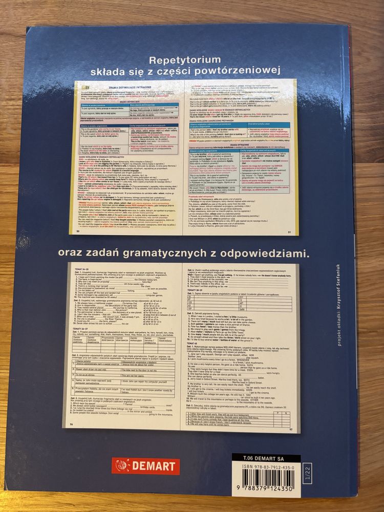 Repetytorium jezyk angielski egzamin ósmoklasisty