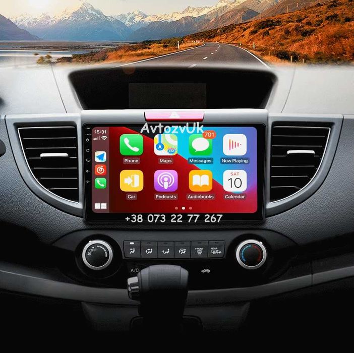 Android Acura MDX Honda CR-V CRV GPS ЦРВ СРВ Акура CarPlay Магнитола