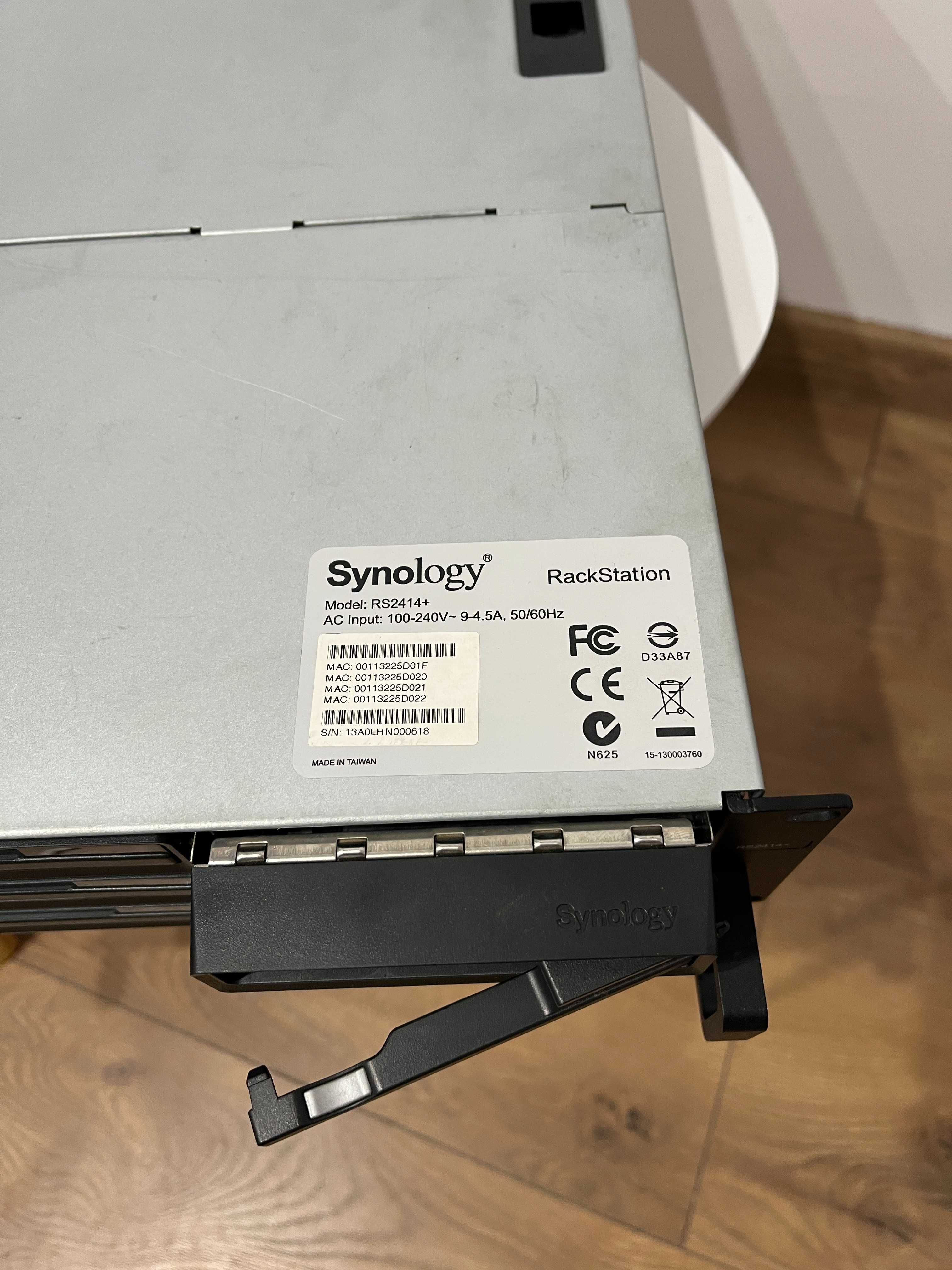 Serwer NAS - Synology RS2414+