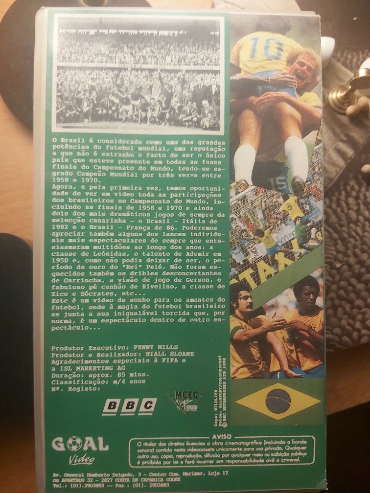 Viva Brazil! VHS História do Brasil anos 30 até 86 futebol BBC