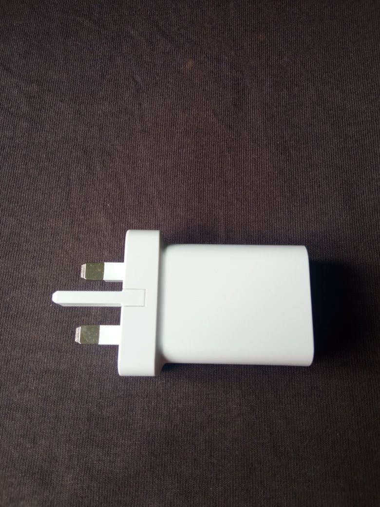 Перехідник англійська розетка на usb type-c