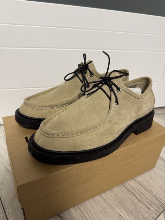 Чоловічі туфлі Sena Leonchenko ,устілка 27.5смбежеві ,натуральний замш