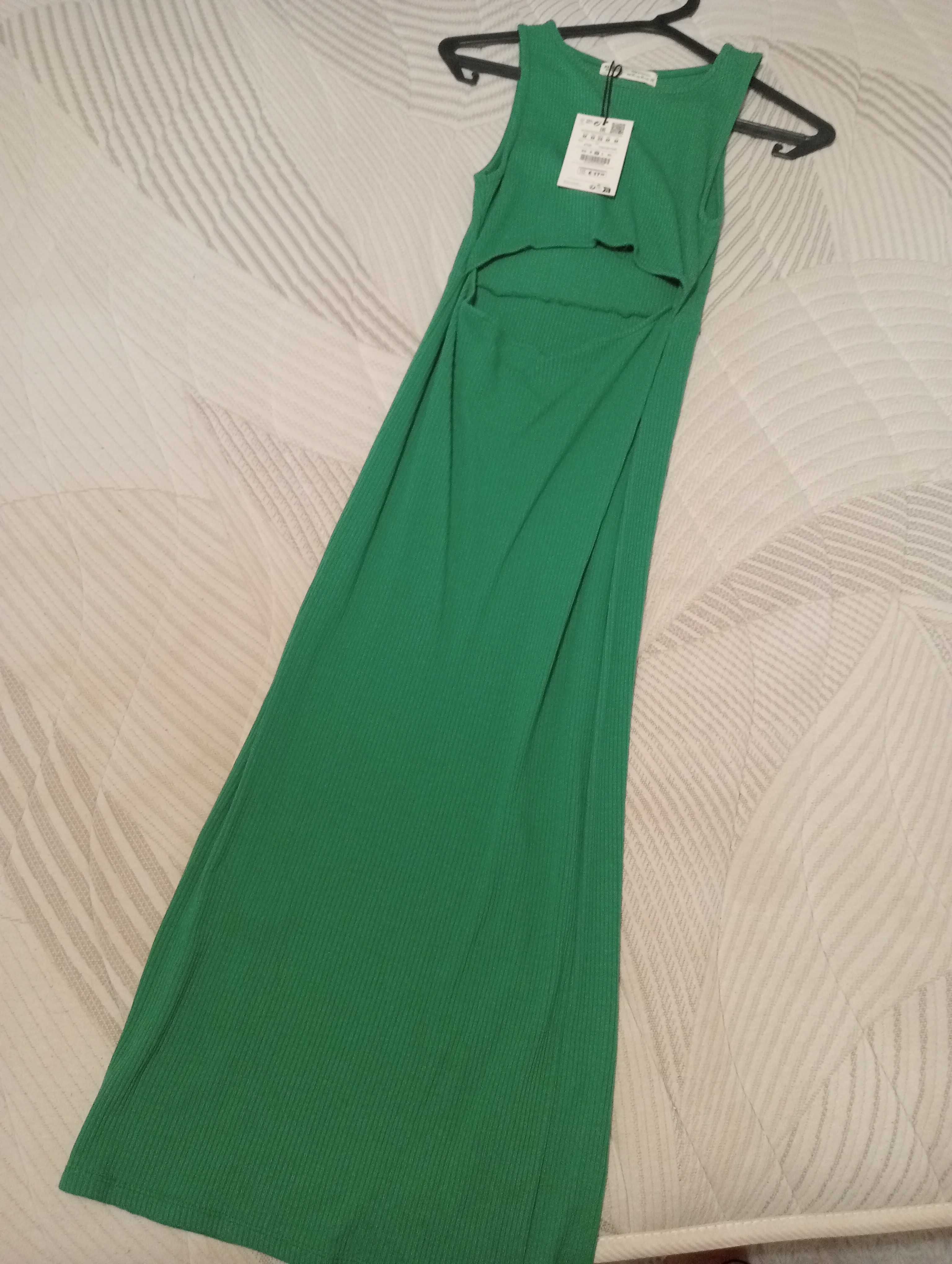 Vestido comprido verão senhora Pull & Bear novo