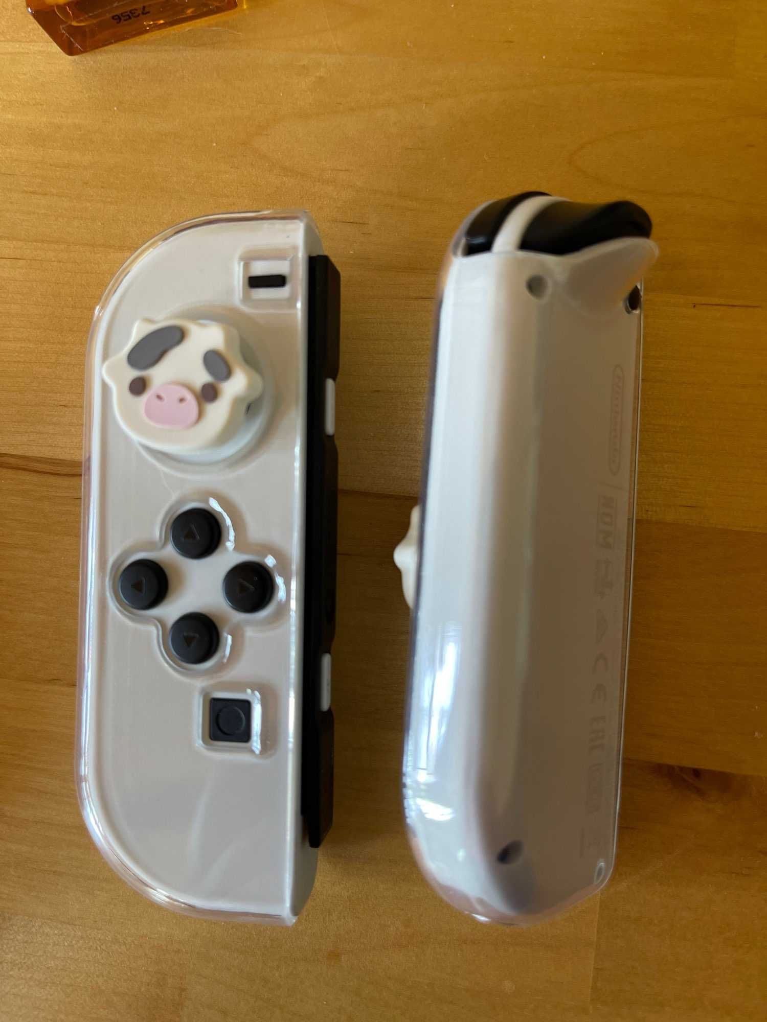 Protetor Joy-Con (Nintendo Switch) - Acrílico rígido - Nunca utilizado