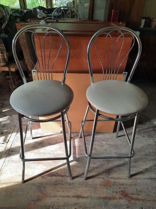 Krzesła barowe 3 sztuki