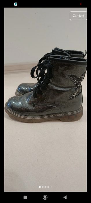 Trzewiki botki r. 34 Nelli blu buty jesienne