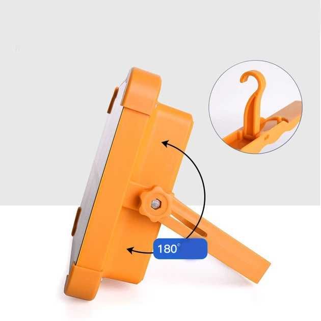 Прожектор- Power Bank світлодіодний із сонячною батареєю 12 000 мА/год