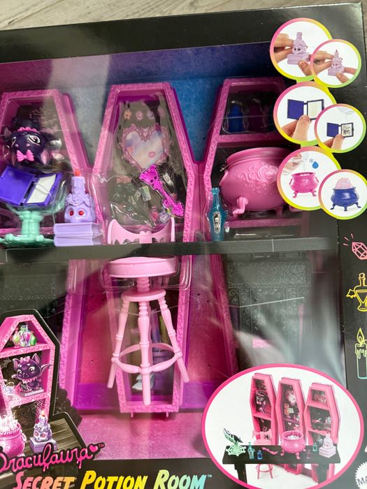 Monster High Draculawra Secret Potion Room Drakula Akcesoria dla lalki